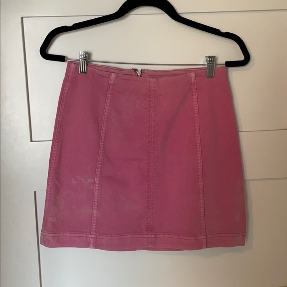 Free people mini skirt